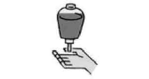 550265 CONTAINER WALL MOUNT PLASTIC, FOR HAND DETERGENT