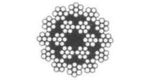 213652 HERCULES ROPE 18X7 GALV, DIA 14.0MM