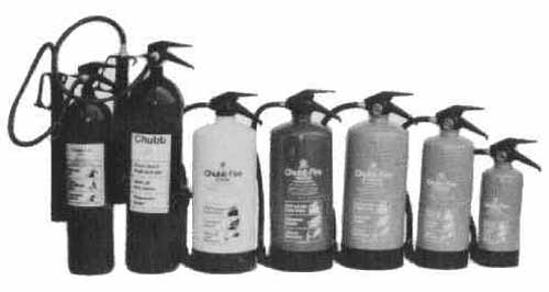 331065 EXTINGUISHER CO2 UK DOT APRVD, CHUBB CD-10 4.5KGS