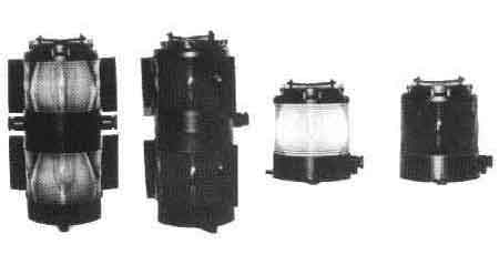 370421 MASTHEAD LIGHT CLEAR A-2, DOUBLE POLYCARBONATE LENS