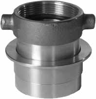 331874 ADAPTER FIREHOSE BRASS MACHINO, 2