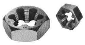 632169 DIE RETHREADING HEX STRAIGHT, THREAD PF1-1/2X11TPI C. STEEL