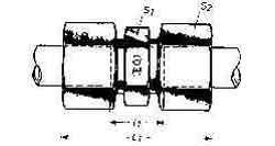 734459 FITTING UNION H.P.STEEL, ERMETO 12MM 315KG