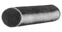 673420 ZINC CASTING ROUND SOLID, 115X300MM