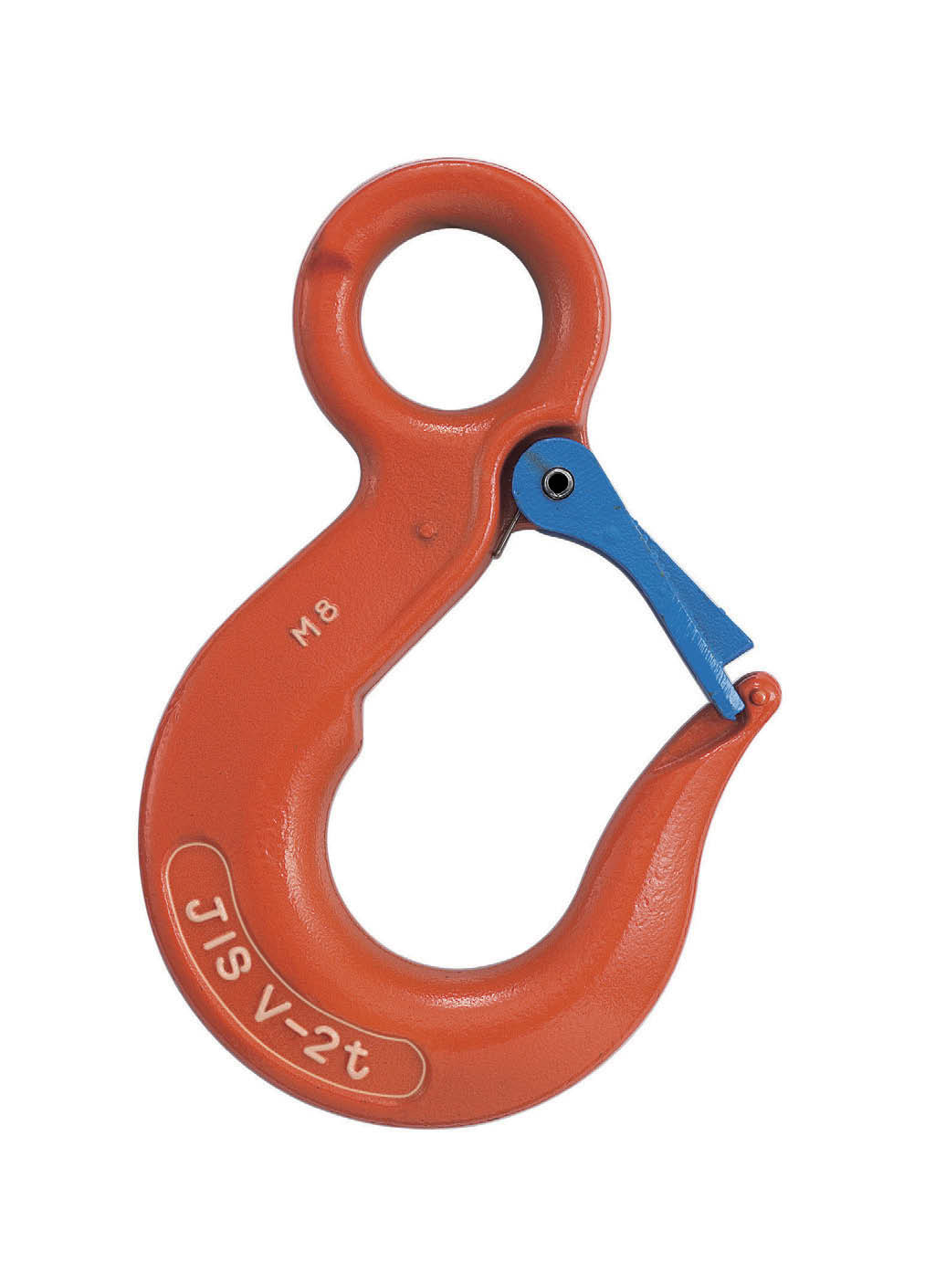 231232 HOIST EYE HOOK WITH LATCH, SWL 1TON