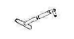 231822 ACTUATOR POLE MODEL AP-1-14, ALUMINIUM 14'