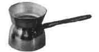171152 COFFEE POT TURKISH ALUM 2-CUPS