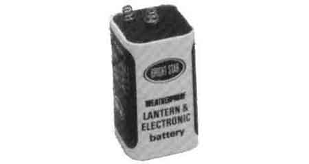 792435 BATTERY DRY LANTERN 6V, SPRING TYPE