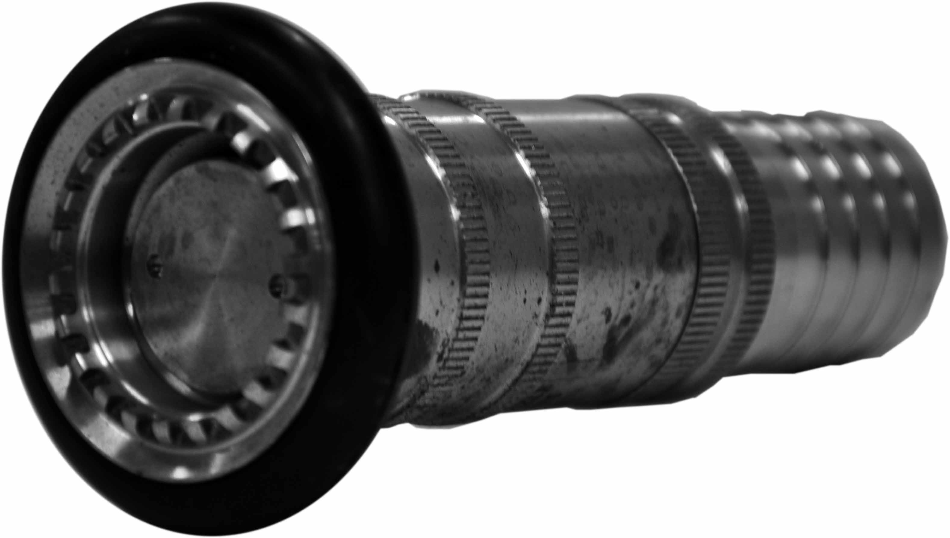 350911 NOZZLE SHORT BRASS HOSE END, 38MM ST95138