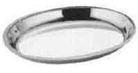 170909 VEGETABLE BOWL OVAL, STAINLESS STEEL 290X206MM