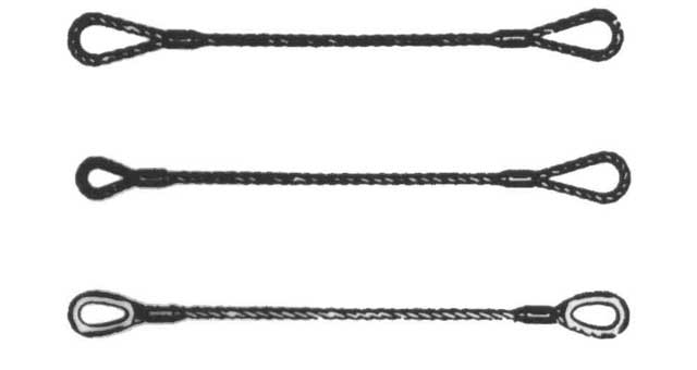 214501 ROPE WIRE SLING WITH FURTHER, DETAIL