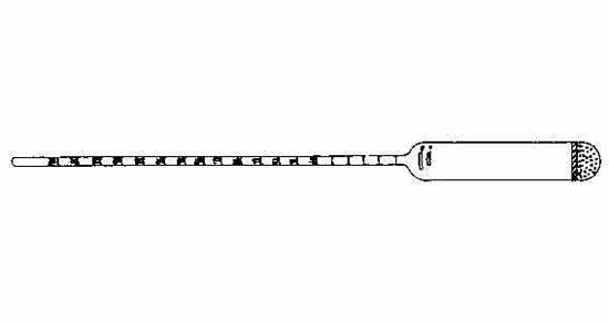 651360 HYDROMETER PETROLEUM A.P.I., NO.10 RANGE 89 TO 101