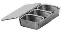 171032 SPICE CONTAINER STAINLESS, 4 INNER BOXES 285X225X60MM