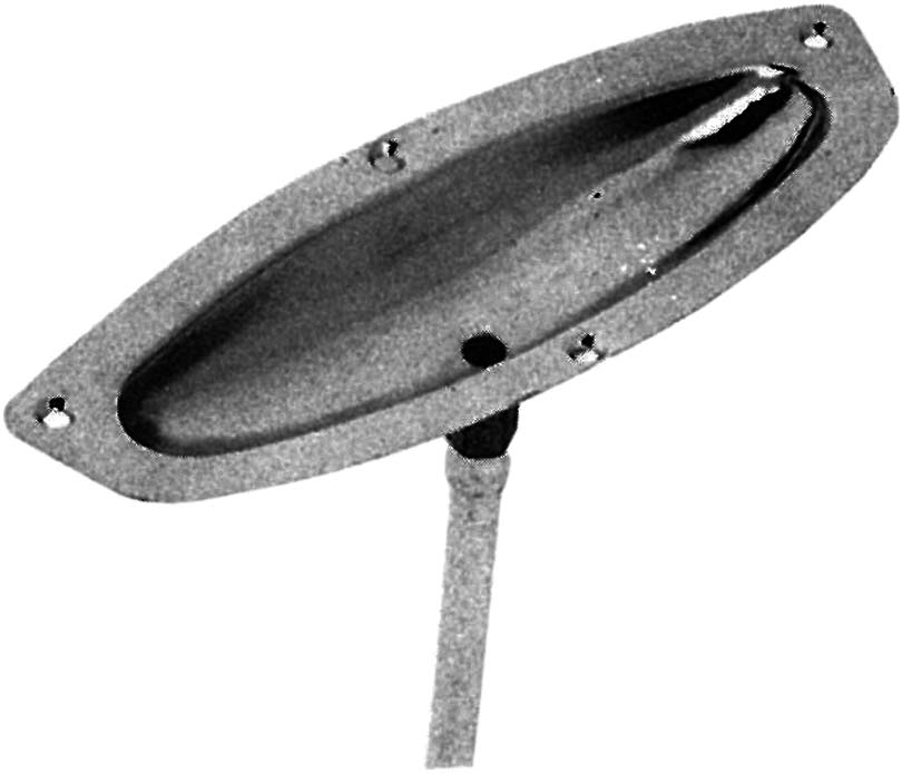 491304 DRIP PAN BRASS WITH DRAIN TUBE, 153X54.5MM