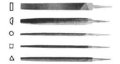 614409 FILE SQUARE DOUBLE-CUT, DEAD-SMOOTH 200MM