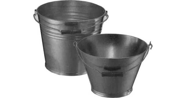 174129 BUCKET GALV 15LTR