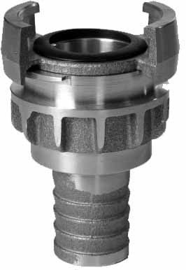333252 COUPLING HOSE BRASS NOR, 2-1/2