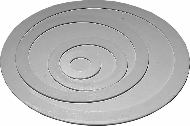 352136 GASKET F/CAM&GROOVE COUPLING, ENVELOPPE CLOSED PTFE 2